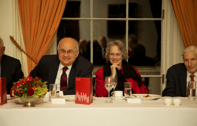 Royal society dinner-inside page